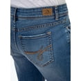 thumbnail image 4 of Jordache Women's High Rise Relaxed Bermuda Denim Shorts, Sizes 2-22, 4 of 5