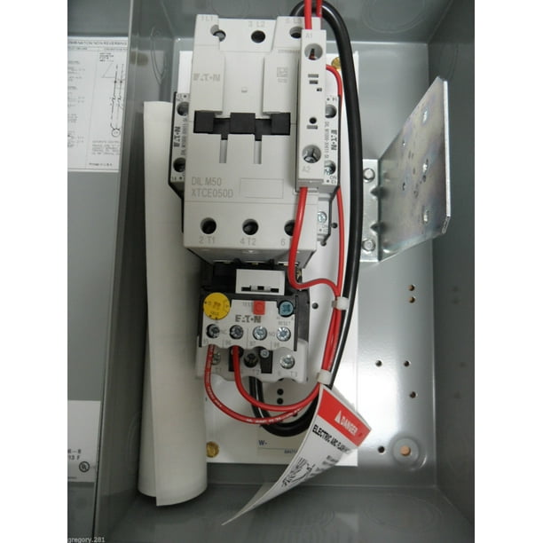 Eaton Ecx09k1baa Qa27s29 Non Combination Iec Fvnr Starter 240v 60hz 220v 50hz Com Eaton Ecx09k1baa Qa27s29 Non, Eaton Combination Motor Starter Wiring Diagram