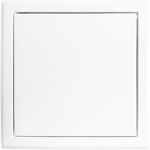 Byson Metal Access Panel with Pull Open Inspection Panel Door Wall or Ceiling Mounted Easy to Fit Cover Plumbing Electrical Wiring (8 x 8 inches)