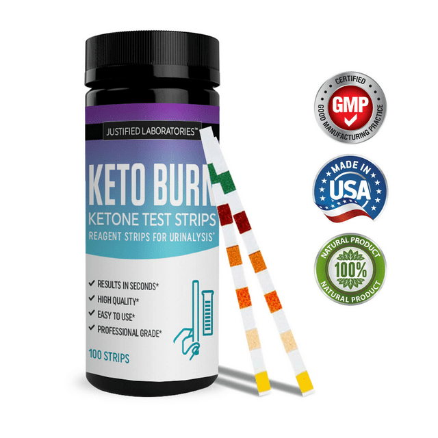 Keto Test Strips for Keto Diet Low Carb Ketogenic Measurement 100 Count