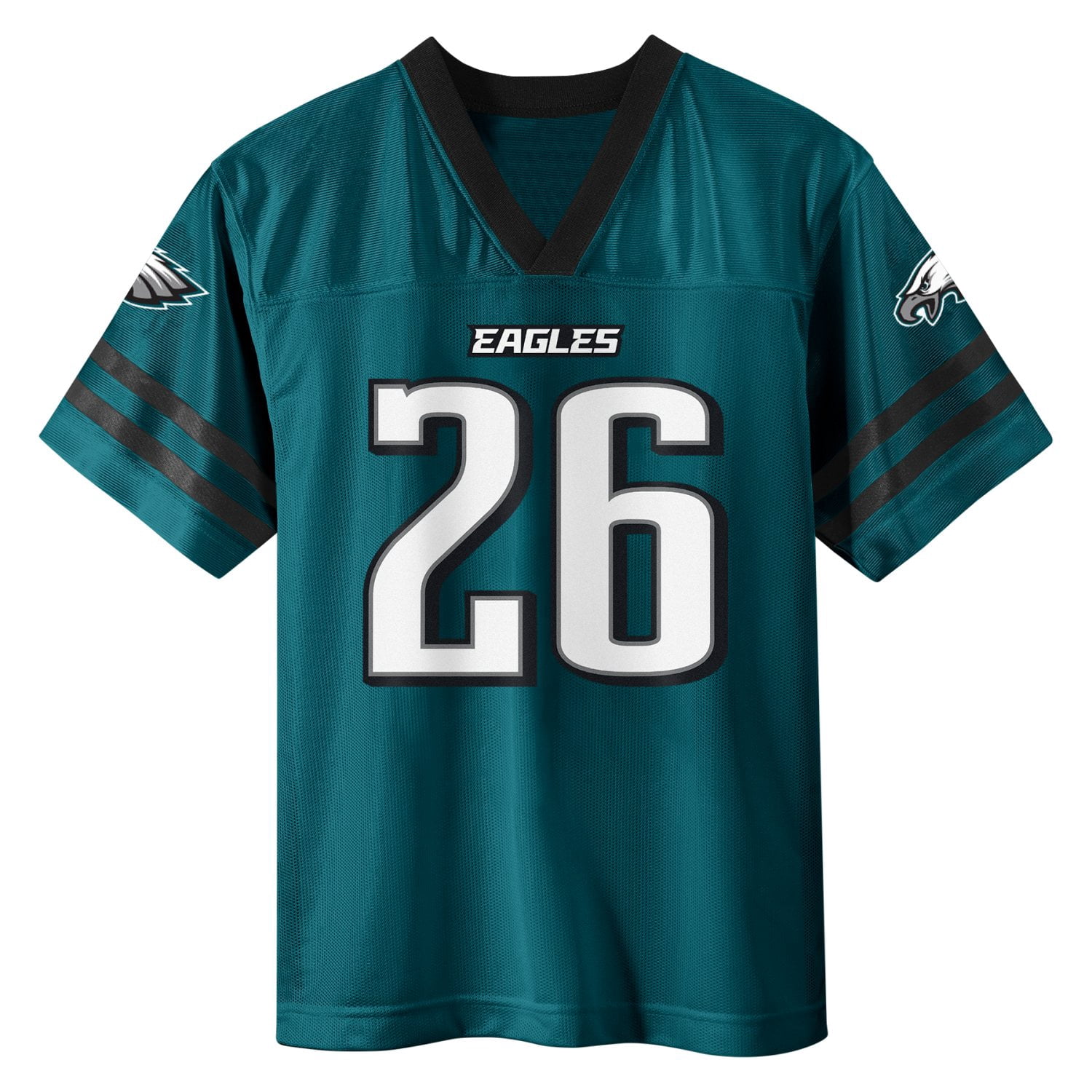 NFL PHILADELPHIA EAGLES Boys Jersey Game Day Fan Apparel - Barkley