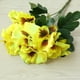 thumbnail image 5 of Ramo de flores artificiales Toystoory 3 piezas con hoja verde Amarillo, 5 of 6