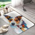 thumbnail image 6 of Oil painting dog 629 Non-Slip Memory Foam Bath Rug: Absorbent, Quick-Dry, Machine Washable, Soft & Comfortable - M, 6 of 7