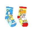 thumbnail image 5 of Sega Sonic The Hedgehog Boys' Socks Tails And Sonic Character 2 Pairs Athletic Crew Socks, 5 of 6