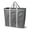 Charcoal Gray, variant on CleverMade Collapsible Laundry Caddy Tote Hamper 2 Pack 64L, Denim Gray