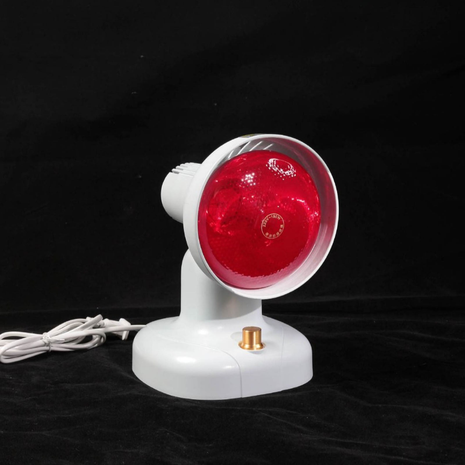 150 LED Red Light Lamp with Adjustable Timer and Infrared Heat for Deep Muscle Relaxation and Facial Skin Care Wellness