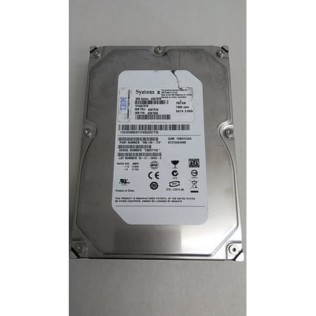 Refurbished Seagate IBM ST3750640NS Barracuda ES 750GB 3.5" SATA II (3.0Gb/s) Enterprise Hard Drive