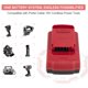 thumbnail image 5 of ADVTRONICS 2 Packs 18V Lithium PC18BLX Battery and PCXMVC Charger Compatible with Porter Cable 18V Battery PC18B PC18B-2 PC18BL PC18BLX PC18BLEX, 5 of 6