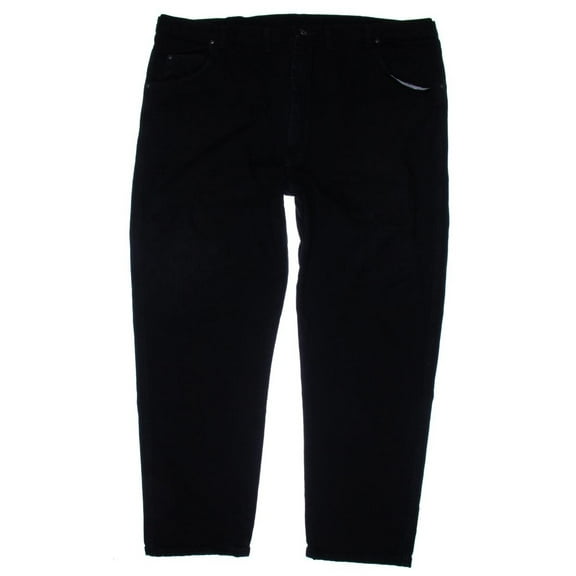 Wrangler Mens Denim Relaxed Fit Straight Leg Jeans