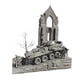 thumbnail image 1 of Modelo de casa en ruinas a escala 1:72, diorama, fondo de vehículo blindado, modelo arquitectónico, adorno para decoración, exhibición de figuras, 1 of 9