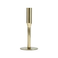 thumbnail image 6 of Metal Taper Candle Holder - Modern Iron Candlestick Stand with Elegant Metallic Finish for Home Decor - 8" Gold, 6 of 10