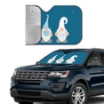 thumbnail image 4 of Disketp Windshield Sun Shade, Car Sun Shade For Front Window Nurse Doctor Gnomes Sunshades Sun Visor Protector Blocks Uv Rays Foldable, 4 of 9