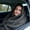 Grey, variant on TYShandao 12V Three-Level Adjustable Solid Color Car Electric Heating Blanket 150*110Cm [Adjustable] [Temperature Range 45-50-55]