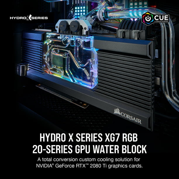 Corsair Hydro X Series XG7 RGB 20-SERIES GPU Water (2080 Ti FE) - Walmart.com