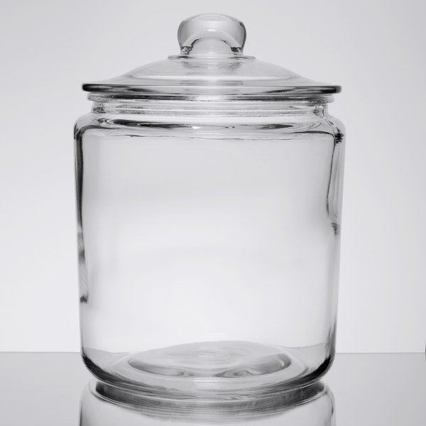 Choice 1 Gallon Glass Jar with Glass Lid