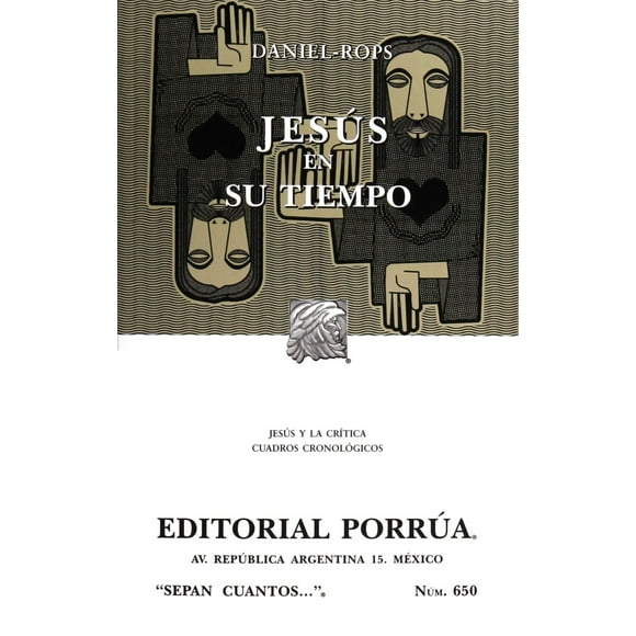 Jesús en su tiempo Editorial Porrúa 9789700741871