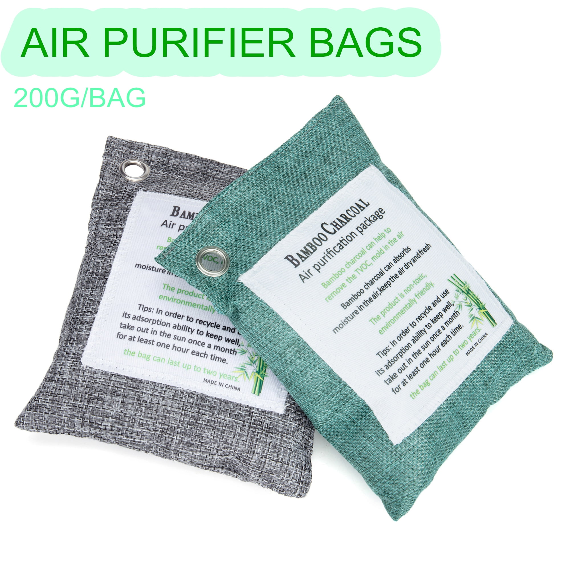 YouLoveIt 200g Air Purifying Bag Activated Charcoal Odor Absorber