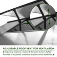 thumbnail image 5 of VEIKOUS 10' x 6' Walk-in Greenhouse for Patio w/ Aluminum Frame, Lockable Door and Window for Patio, Backyard, 5 of 5