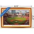 thumbnail image 3 of MLB St. Louis Cardinals - Busch Stadium 22 Wall Poster, 22.375" x 34" Framed, 3 of 5