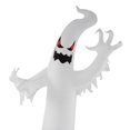 thumbnail image 4 of M Buder Fantasma Blanco Inflable de Halloween 240 cm (94.4 inches) Decoración Exterior Patio con Luces LED Multicolor IP44 Enchufe US, 4 of 9