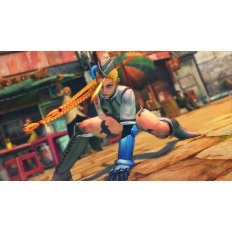 Cammy Kick Attack Art - Street Fighter IV Art Gallery