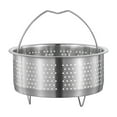 thumbnail image 2 of Stainless Steel Steamer Basket for Pot, Vegetable Steamer Basket Insert Steaming Rack with Handle, Vegetables Strainers and Colanders for Home Kitchen Cooking, 2 of 4