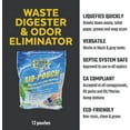 thumbnail image 2 of Valterra V23016 Pure Power Blue Waste Digester & Odor Eliminator Drop-Ins - Pack of 12, 2 of 7