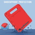thumbnail image 6 of SUPNICE Kids Case for Samsung Galaxy Tab S10 FE 10.9" 2025/S9 FE 10.9 Inch/S9 11 Inch 2023, Lightweight Shockproof Convertible Handle Stand Case for Samsung Galaxy Tab S10 FE/S9 FE/S9/S8/S7,Red, 6 of 7