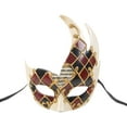 thumbnail image 3 of BELOVING Mascarade Mardi Gras Antique pour Cadeaux de Fête Jeu de Rôles Déguisement Rouge, 3 of 10