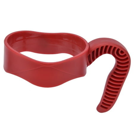

Carrier Handle Mug Handle Plastic Ergonomic Jug Carrier Handle for 20oz‑30oz Jugs Bottles and Most Other Tumblers (4 Colors)[red]