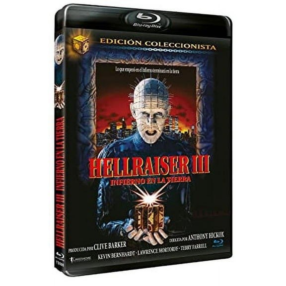 Hellraiser III: Hell on Earth [ Blu-Ray, Reg.A/B/C Import - Spain ]