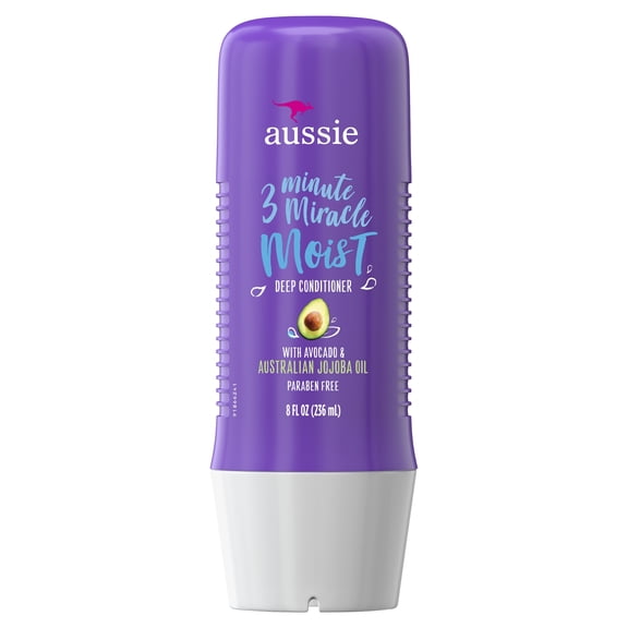 Aussie 3 Minute Miracle Moist Deep Conditioner, 8 oz