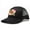 All Black, variant on Maryland Flag Hat for Men and Women – The Free State Snapback Trucker Baseball Cap by International Tie (Navy/White)