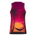 thumbnail image 4 of AIEOTT Mens Palm Tree Tank Tops Casual Hawaii Shirts Summer Sleeveless Tops Big and Tall Cut Off Shirts Crewneck Sleeveless Tank Top, 4 of 4
