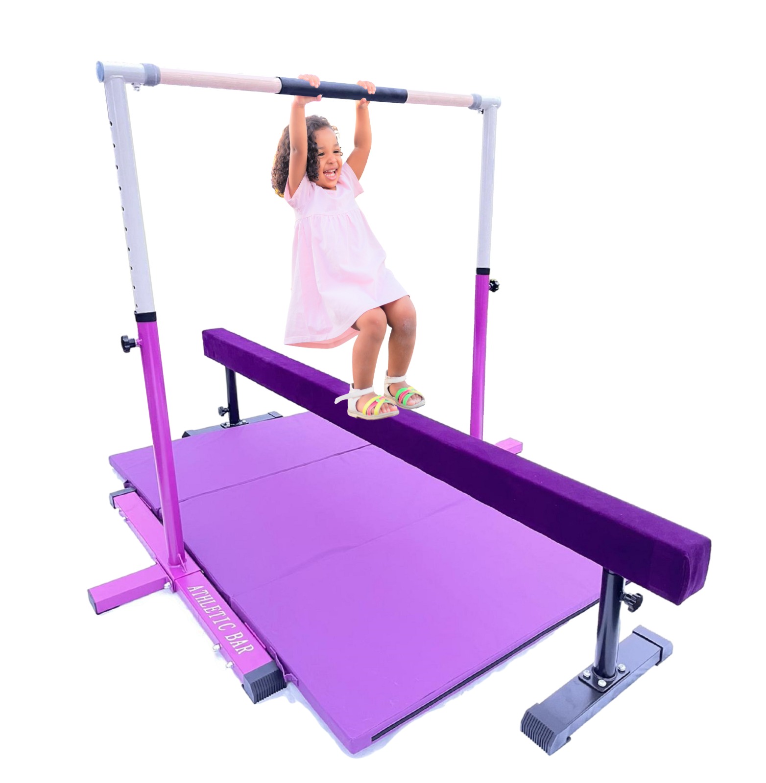 Gymnastics Bar Beam And Mat Set The Best Picture Of Beam