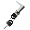 thumbnail image 1 of Luzkey Cabinet cam Lock Set Cylinder Cabinet Lock Furniture Lock Multifunction File Cabinet Lock RV Lock for Dresser Coffer Cupboard 35x18mm, 1 of 8