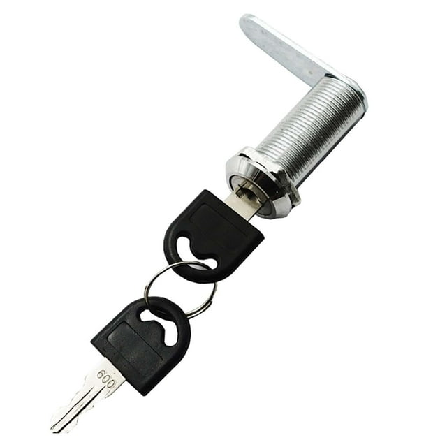 Luzkey Cabinet cam Lock Set Cylinder Cabinet Lock Furniture Lock Multifunction File Cabinet Lock RV Lock for Dresser Coffer Cupboard 35x18mm