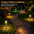 thumbnail image 2 of Maspost Solar LED Pathway Lights Outdoor Waterproof, Landscape Lighting for Patio Driveway Walkway Yard Lawn Backyard, 12 pack, 2 of 8