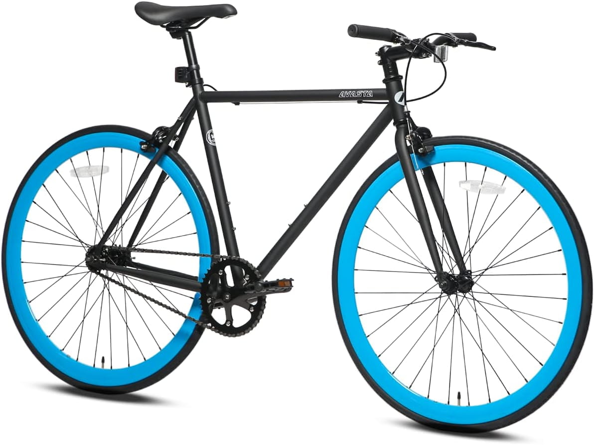 AVASTA SingleSpeed Fixed Gear Urban Commuter Bike for Women and Men