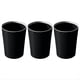 thumbnail image 1 of de Basura para Baño, de Basura Pequeño con Bolsa de Basura, de Basura de Plástico, Cesto de Basura Redondo para Baño, Cocina, 3 Piezas, Negro, 1 of 6