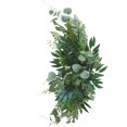 thumbnail image 2 of Artificial Flower Swag Home Door Mount Simulation Floral Decor Flower Garland Wreath Ornament, 2 of 9