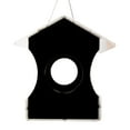 thumbnail image 4 of JCs Wildlife Poly Lumber and Acrylic Hanging Bird Feeder with Roof - Holds 3 Cups of Bird Seed (Black), 4 of 5