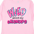 thumbnail image 4 of Inktastic Wild About Grandpa Girls Long Sleeve Toddler T-Shirt, 4 of 5
