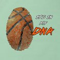 thumbnail image 3 of Wild Bobby, Basketball Fingerprint It's In My DNA, Sports, Women Racerback Tank Top, Mint, X-Large, 3 of 5