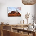 thumbnail image 6 of Desert Canvas Wall Art, Saguaro Cactus and Mountain Print, Southwestern Sunset Landscape Artwork for Living Room Bedroom Office Decor, Ready to Hang, 6 of 6