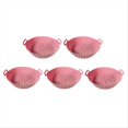thumbnail image 1 of Cesta de Silicona para Sartén de Aire para Pizza, Pollo Frito, Freidora de Aire, Almohadilla Reutilizable para Sartén de Aire, Color Rosa, 1 of 1