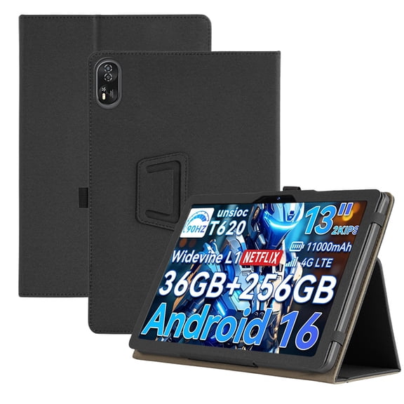 YUXELI For Blackview Mega8 13 Protective Case with Handheld Band Premium PU Leather StandFunction Case