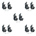 thumbnail image 2 of Wweixi 2PCS Mount For Roof Rack Mount Accessories Wall Mounting Mount Brackets For Roof Rack Truck Boats Black 5Set, 2 of 6