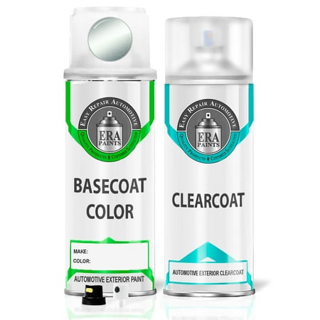 ERA Paints F07 - Green Pearl for MITSUBISHI Exact Match Touch Up Paint Spray - Essential Kit