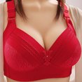 thumbnail image 2 of Snoarin Plus Size Bras for Women Wire Free Comfortable Push Up Bra Underwear Onepiece Bra Everyday Underwear Bras M-4XL, 2 of 7